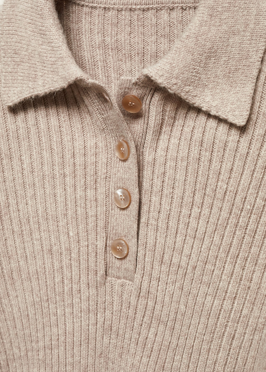 Polo-neck sweater with flared sleeves - Details of the article 8