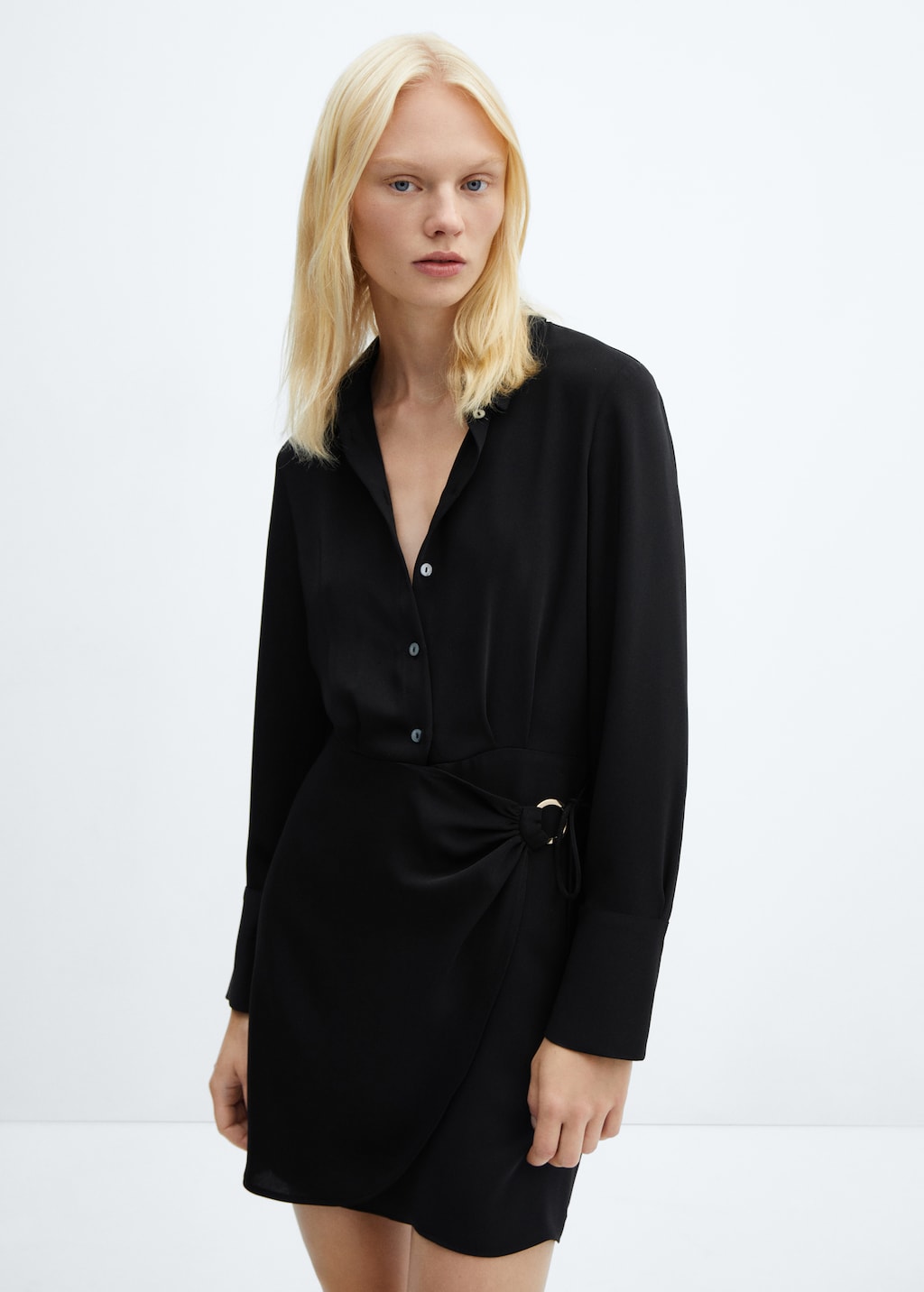 Short shirt dress - Medium plane