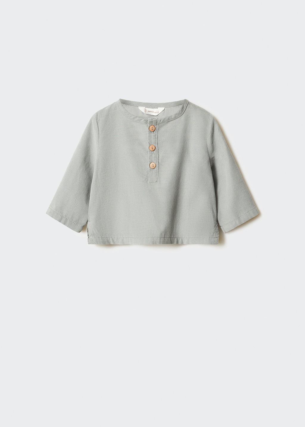 Buttoned cotton shirt - Article without model