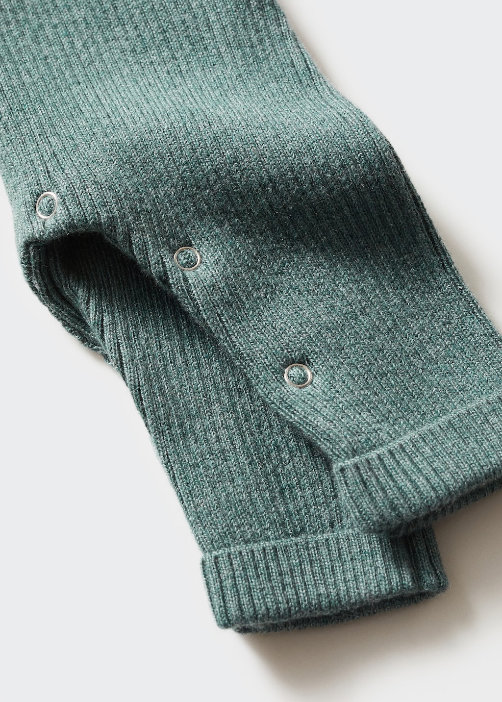 Cotton knit dungarees - Details of the article 8