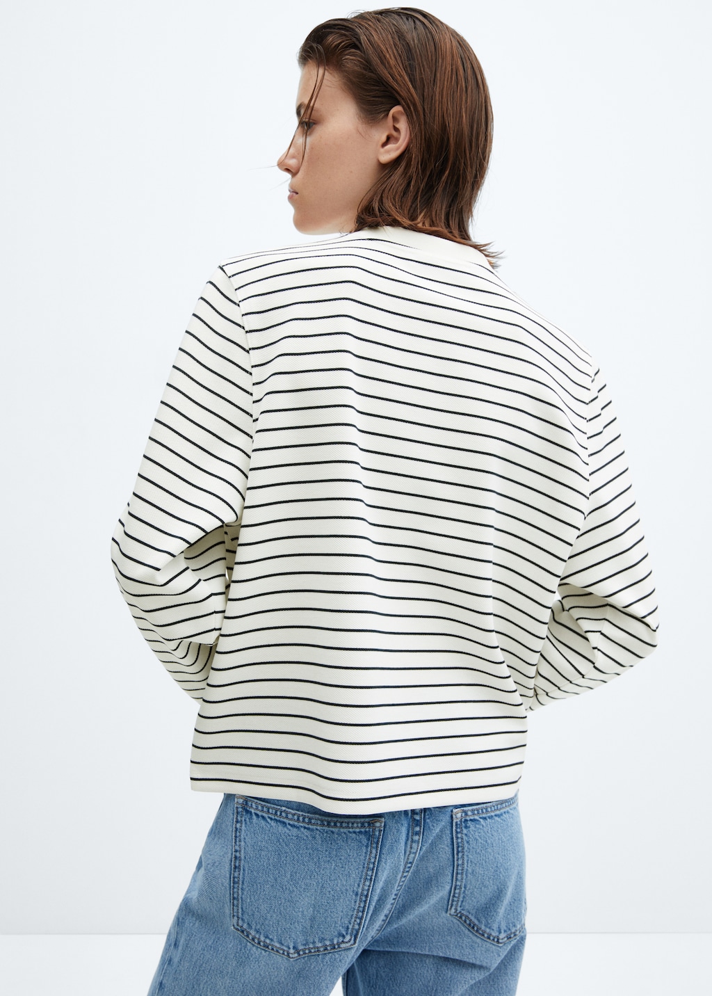 Striped sweatshirt