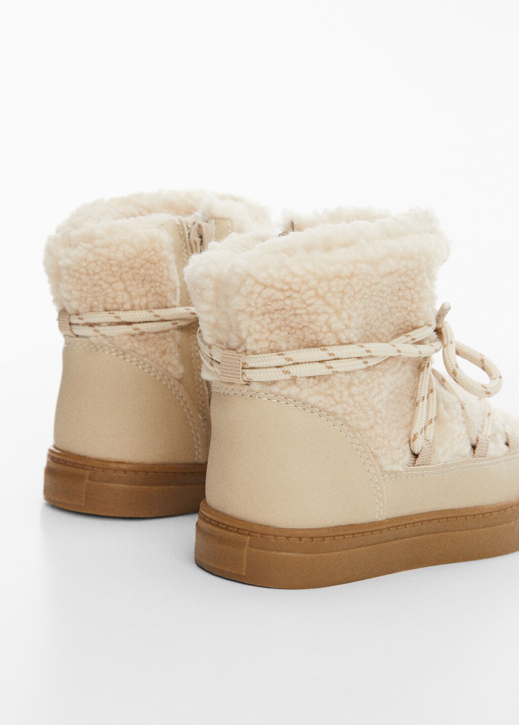 Shearling lace boots - Details of the article 1