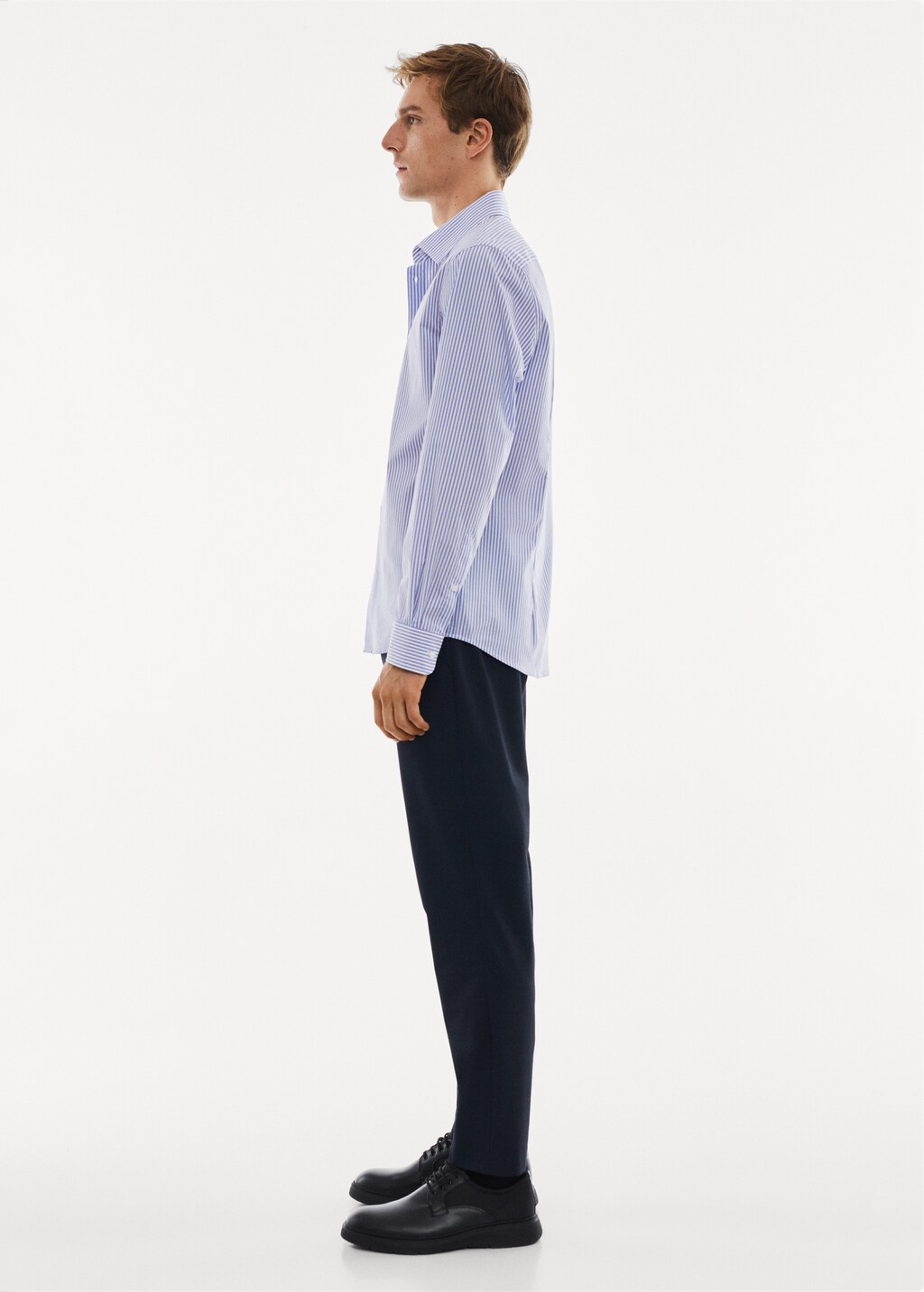 Chemise slim-fit rayures tissu stretch - Détail de l'article 2