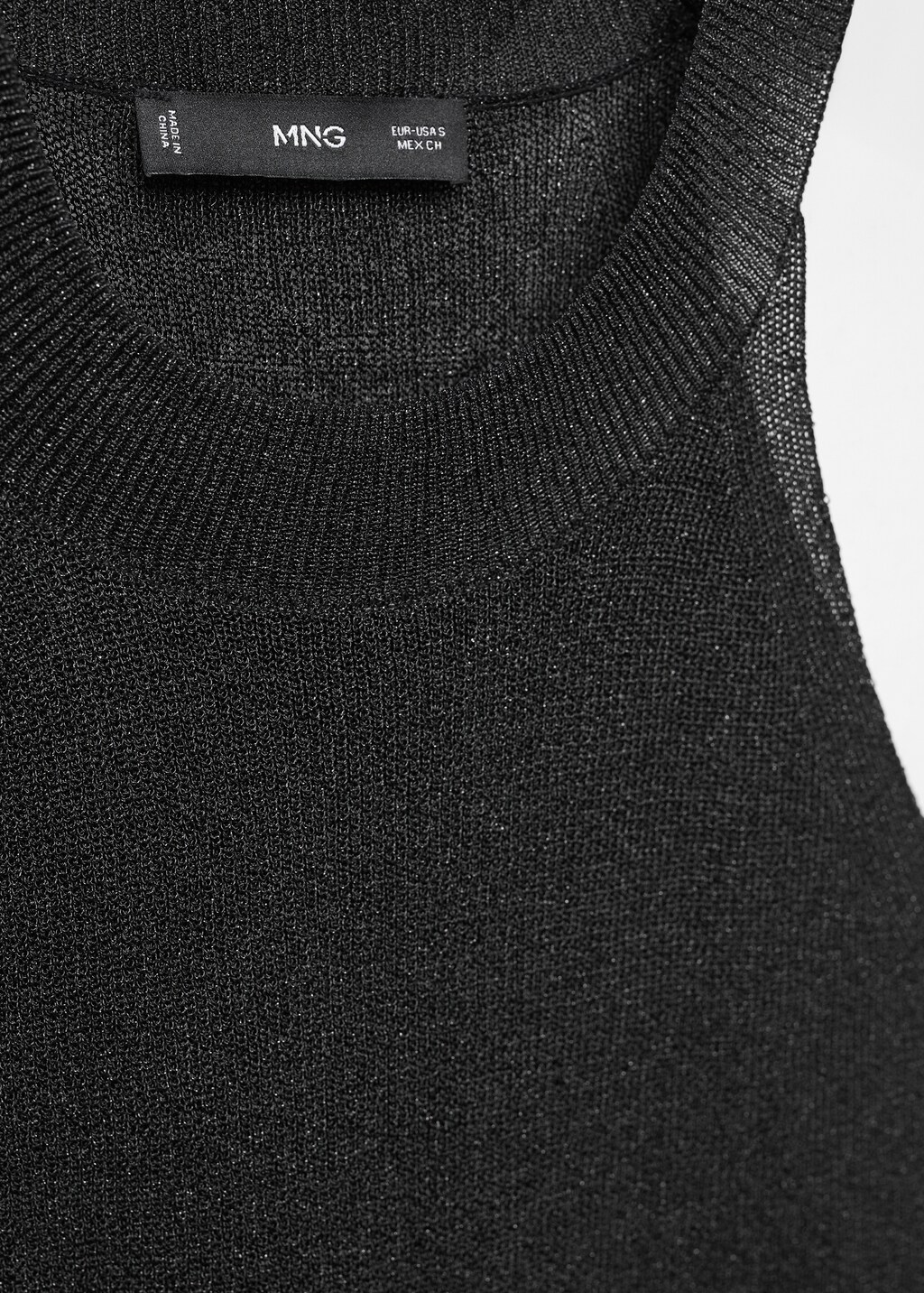 Lurex-knit halter top - Details of the article 8