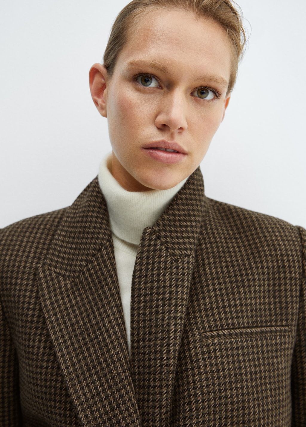 Cropped wool blazer - Details of the article 2