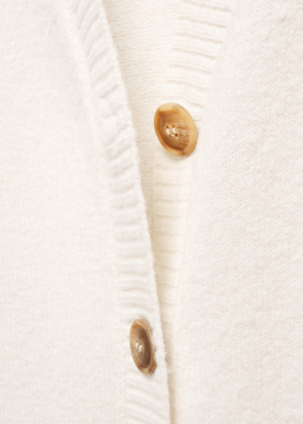 Oversized cardigan with buttons - Details of the article 8