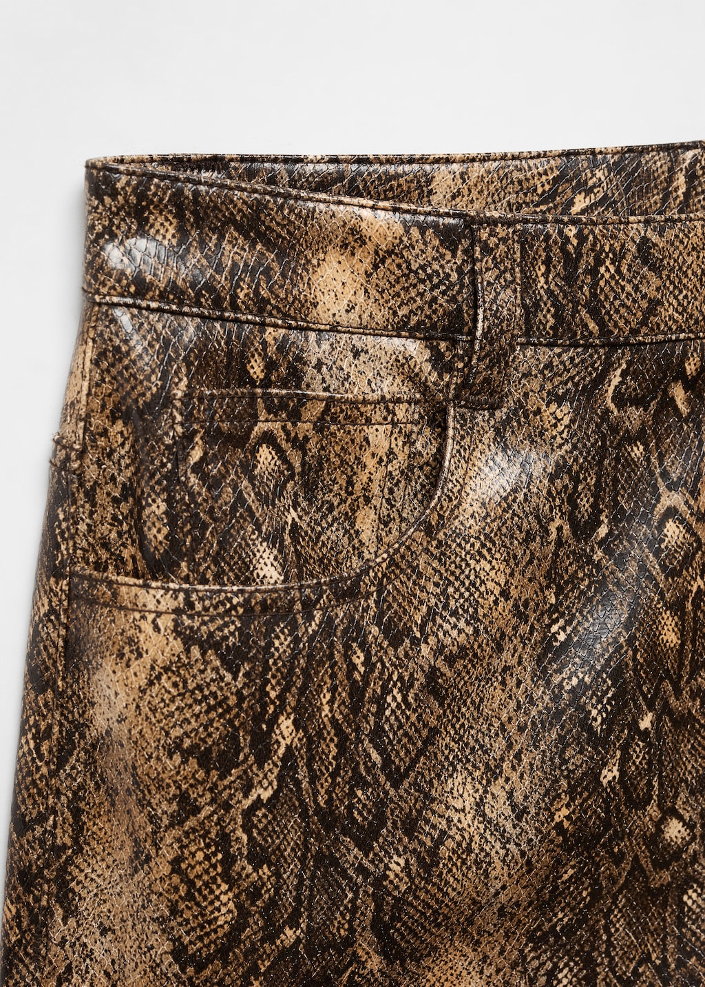 Snake print trousers - Details of the article 8