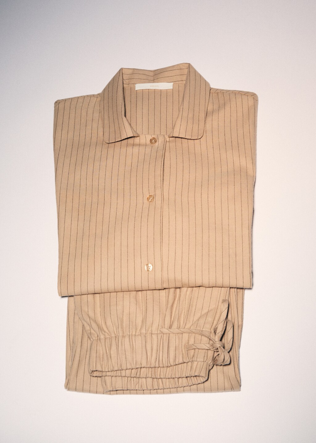 Striped pyjama shirt - Details of the article 6