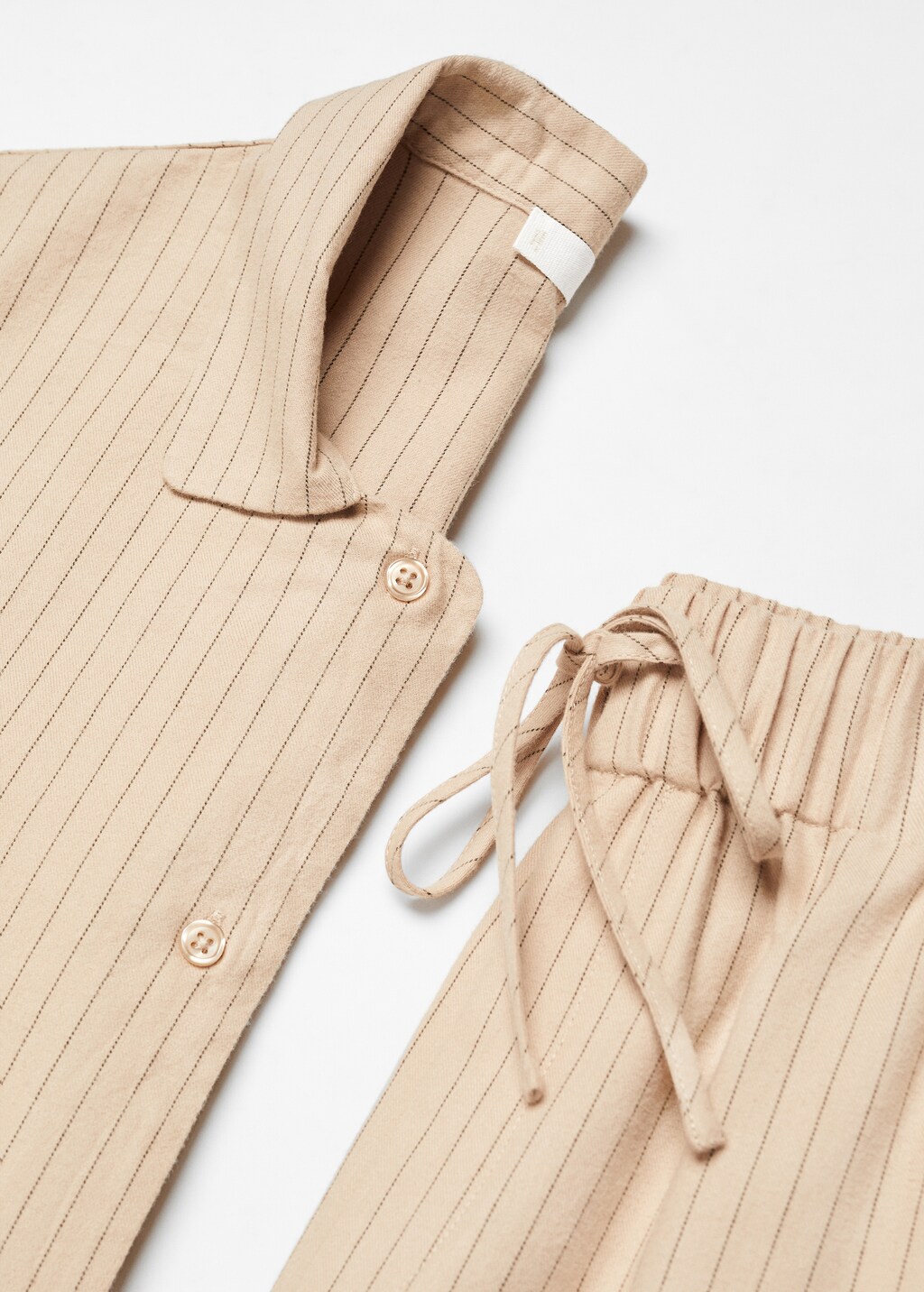 Striped pyjama shirt - Details of the article 8