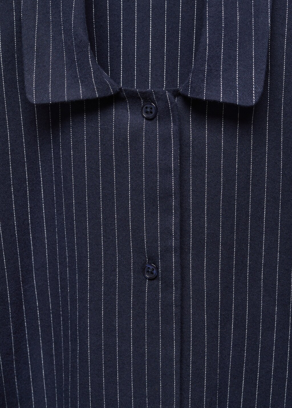 Striped pyjama shirt - Details of the article 0