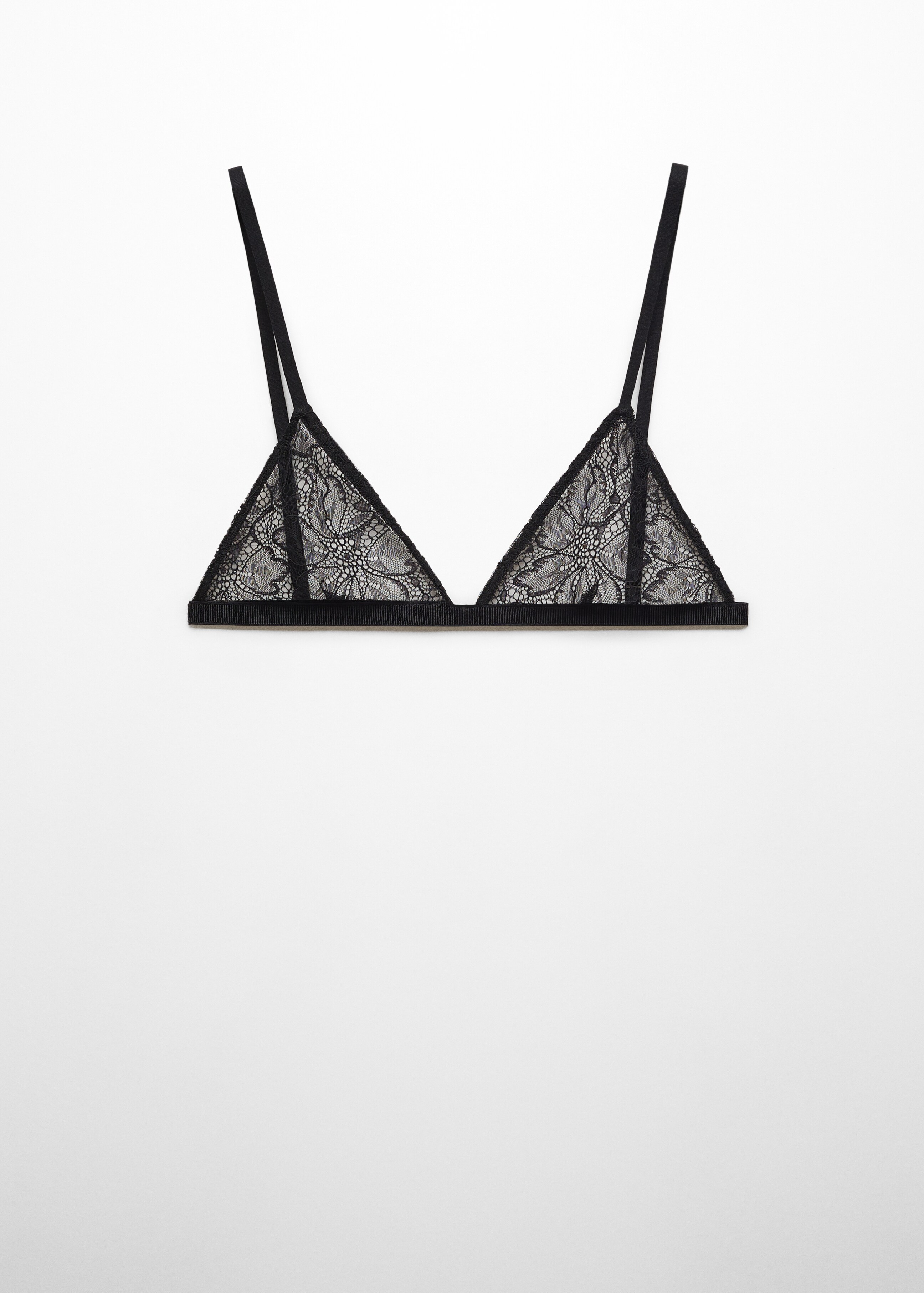 Triangle lace bra - Article without model