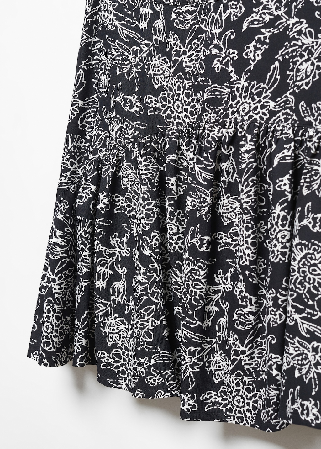 Printed ruffle skirt - Details of the article 8