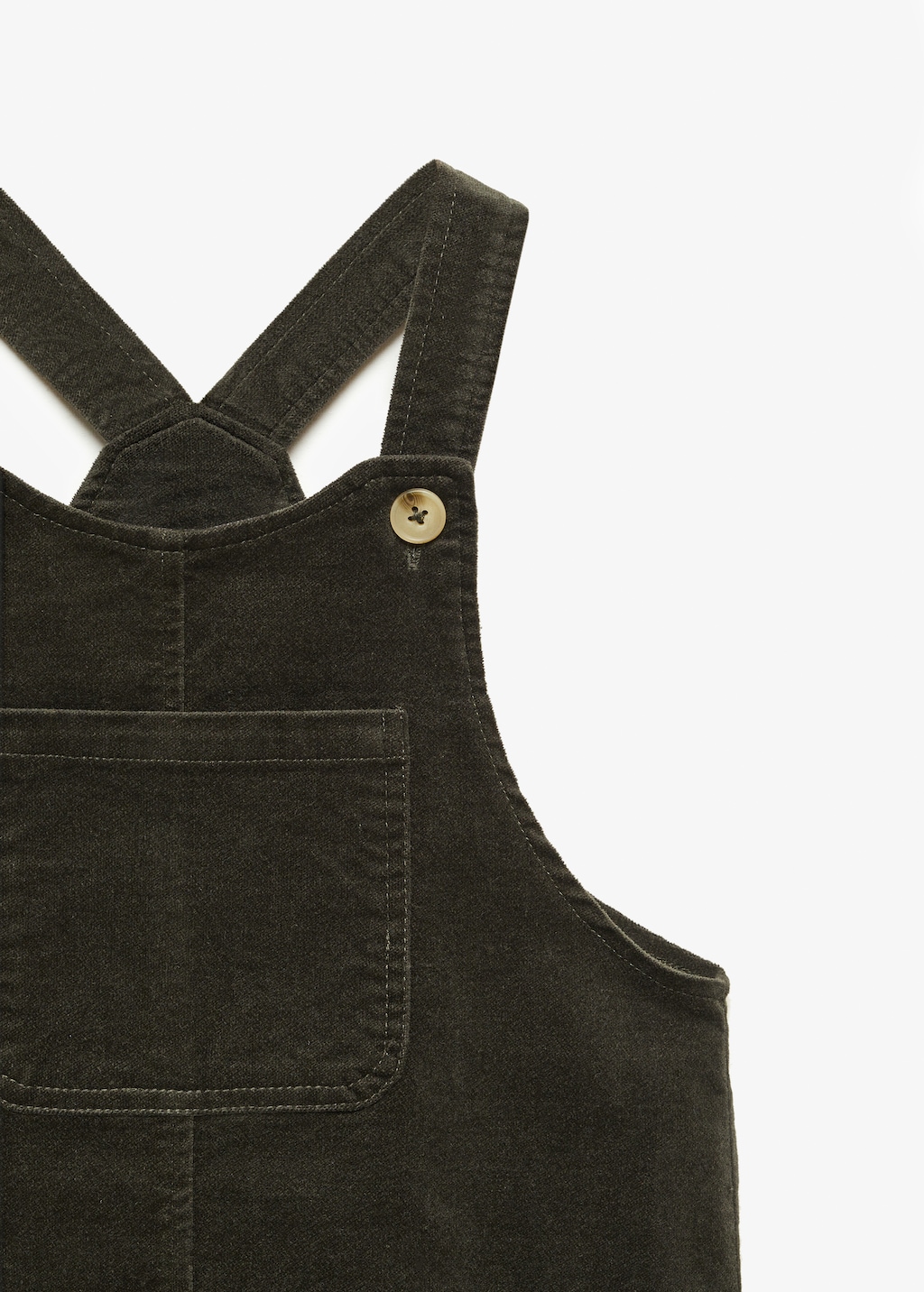 Cotton pinafore dress - Details of the article 8