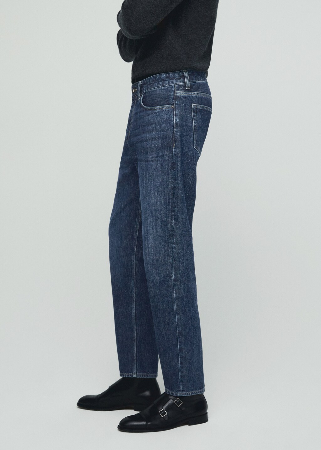 Straight-fit selvedge jeans  - Details of the article 2