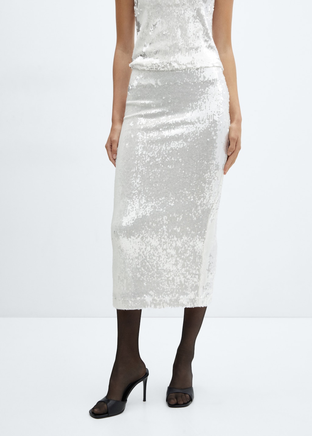 Sequin skirt - Medium plane