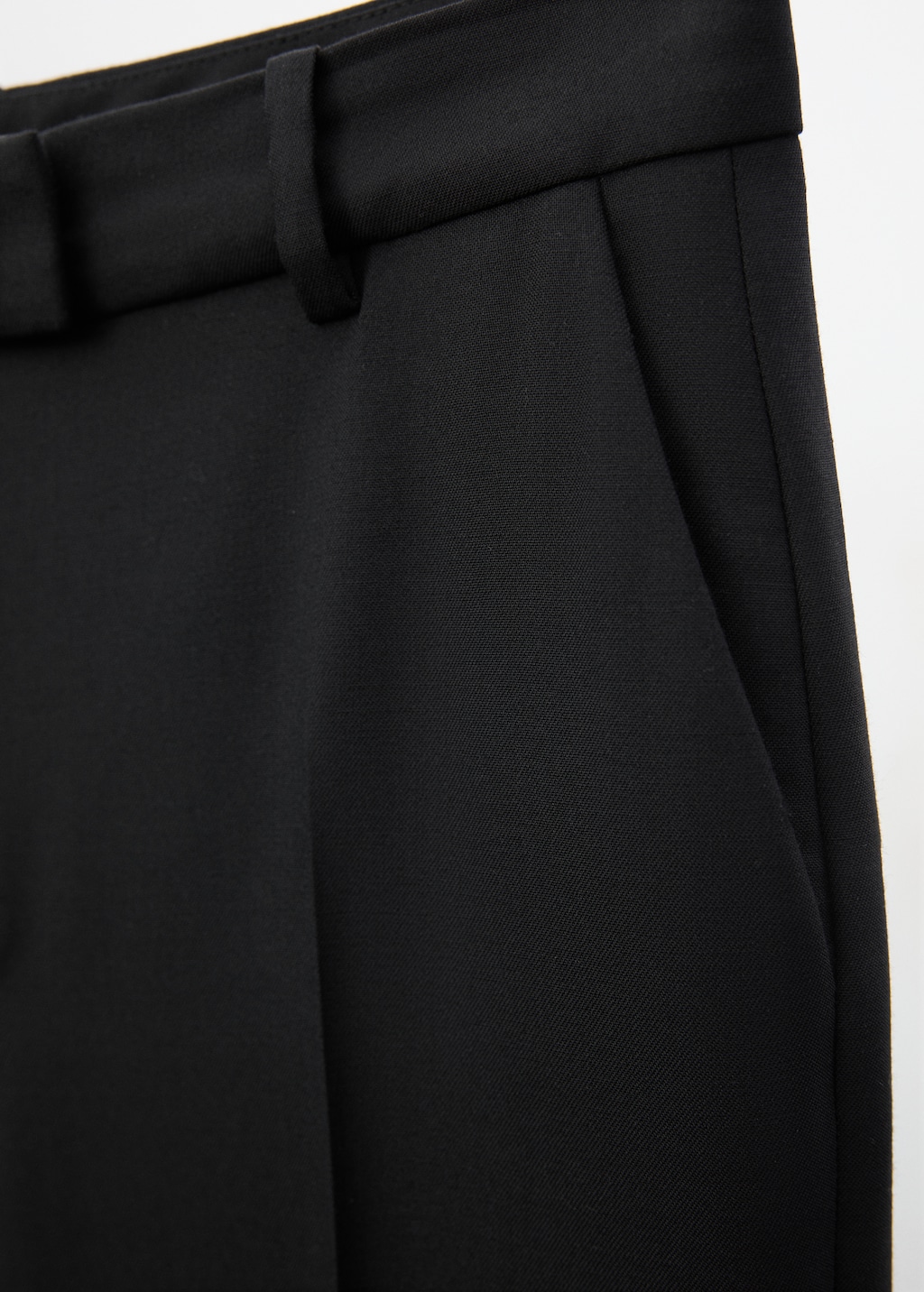 100% virgin wool suit trousers - Details of the article 8