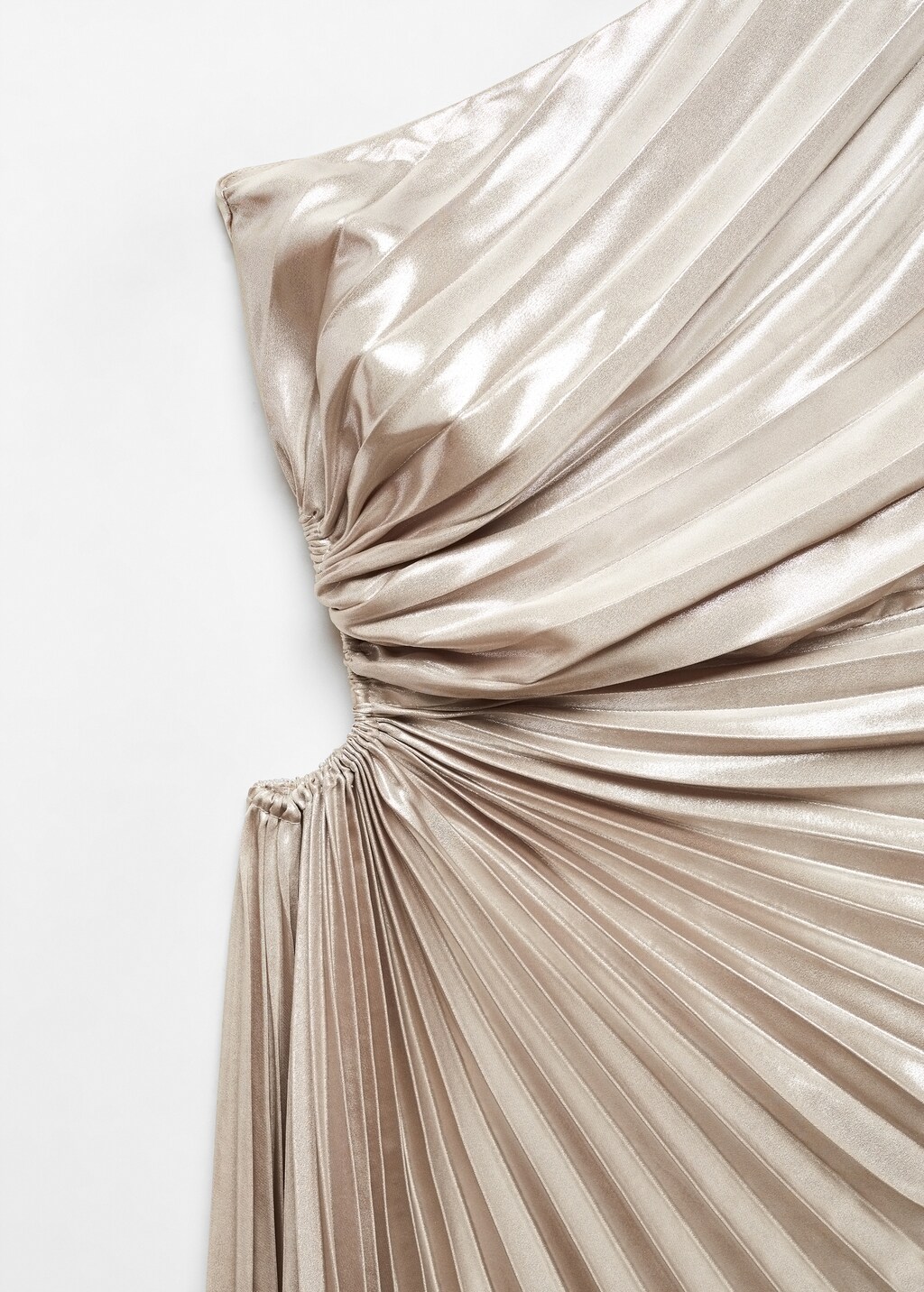 Asymmetrical pleated dress - Details of the article 8