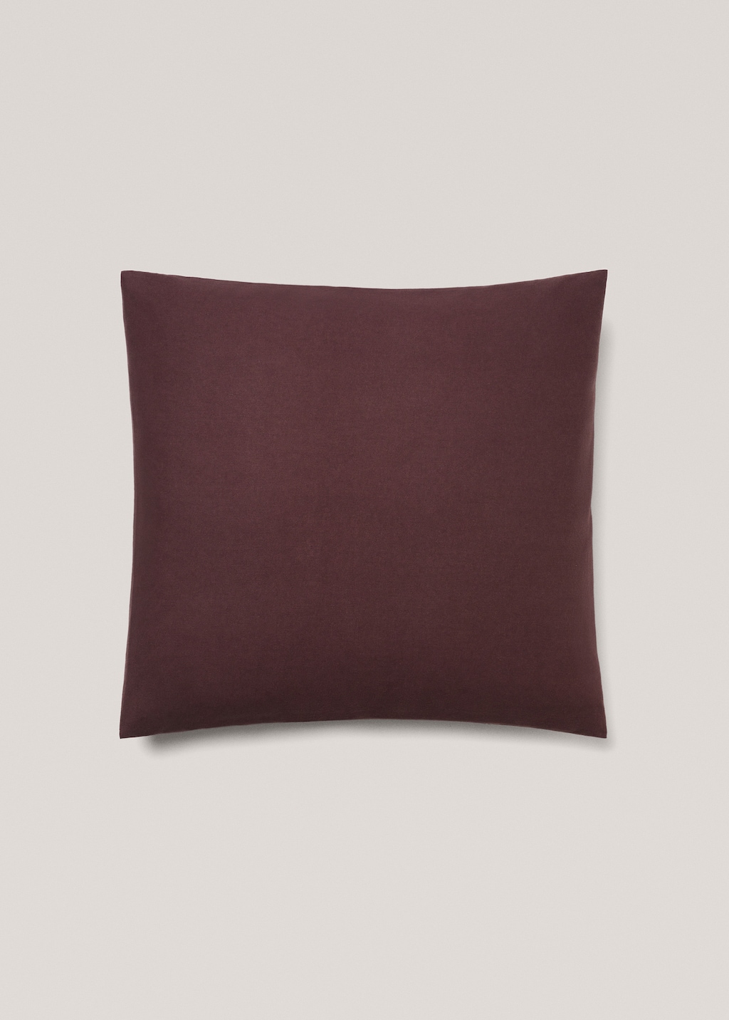 Plain flannel pillow case 60x60cm - Article without model