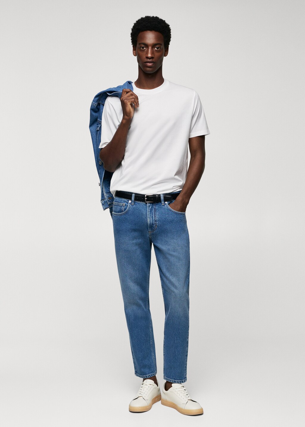 Tapered Jeans Ben in Cropped-Länge - Allgemeine Ansicht