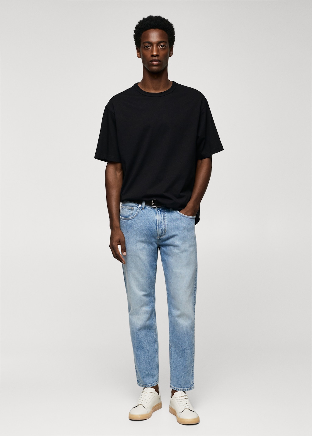 Tapered Jeans Ben in Cropped-Länge - Allgemeine Ansicht