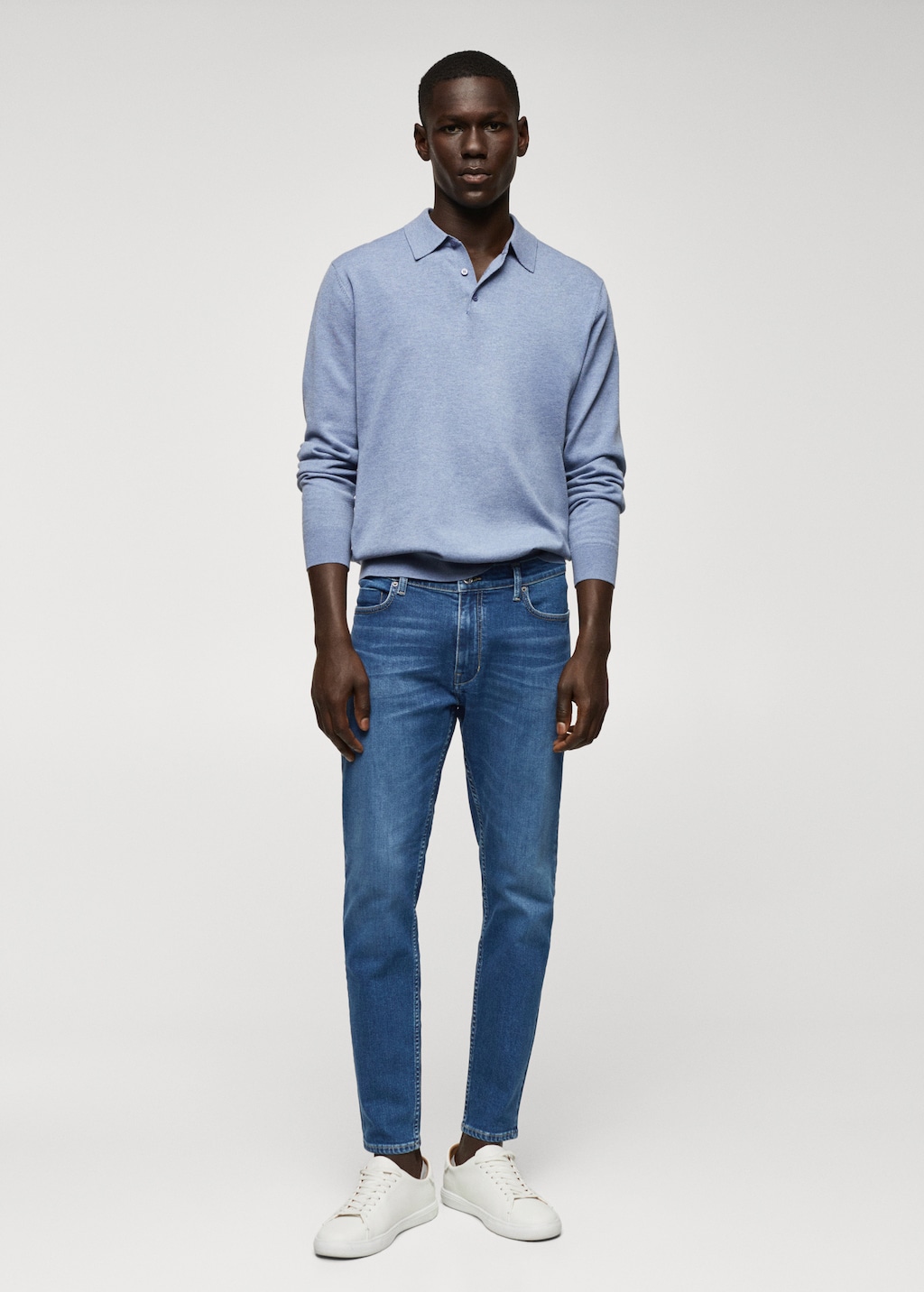 Tom tapered cropped jeans - General plane