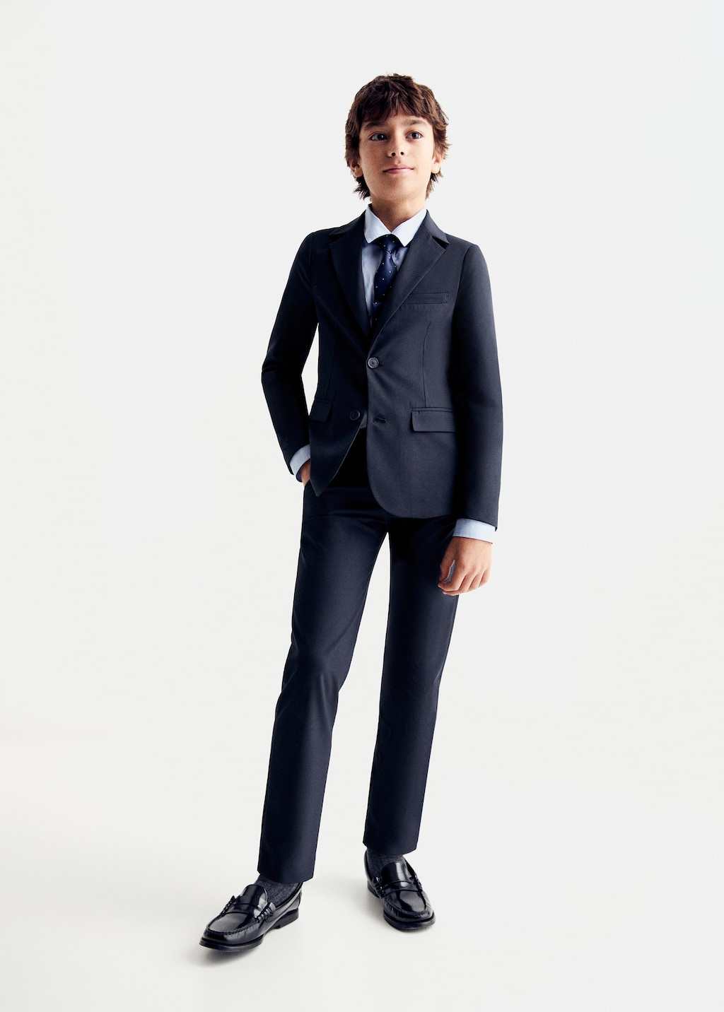 Straight suit pants - General plane