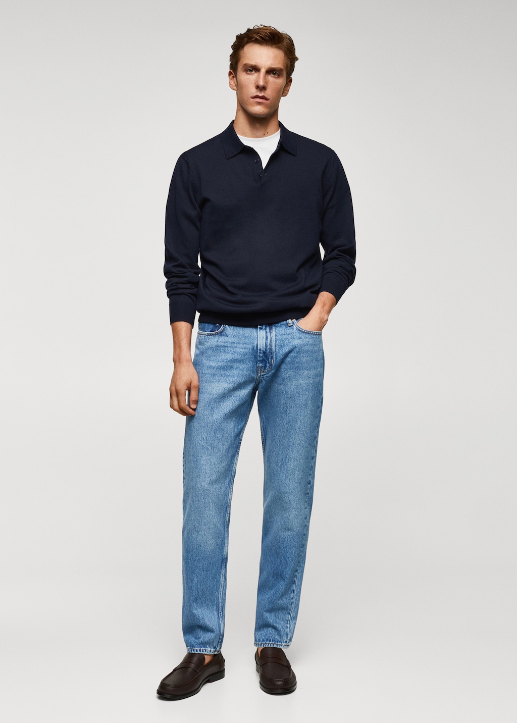 Bob straight-fit jeans - General plane