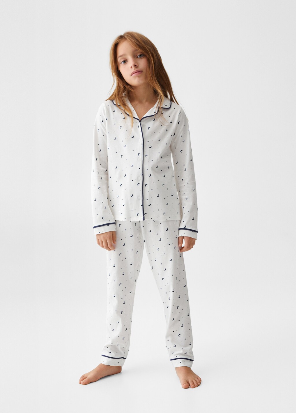 Printed cotton pyjamas - General plane