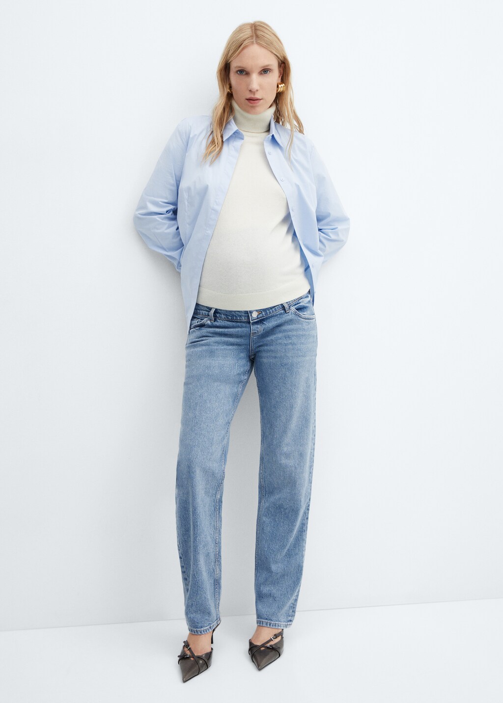 Maternity Straight Jeans - General plane