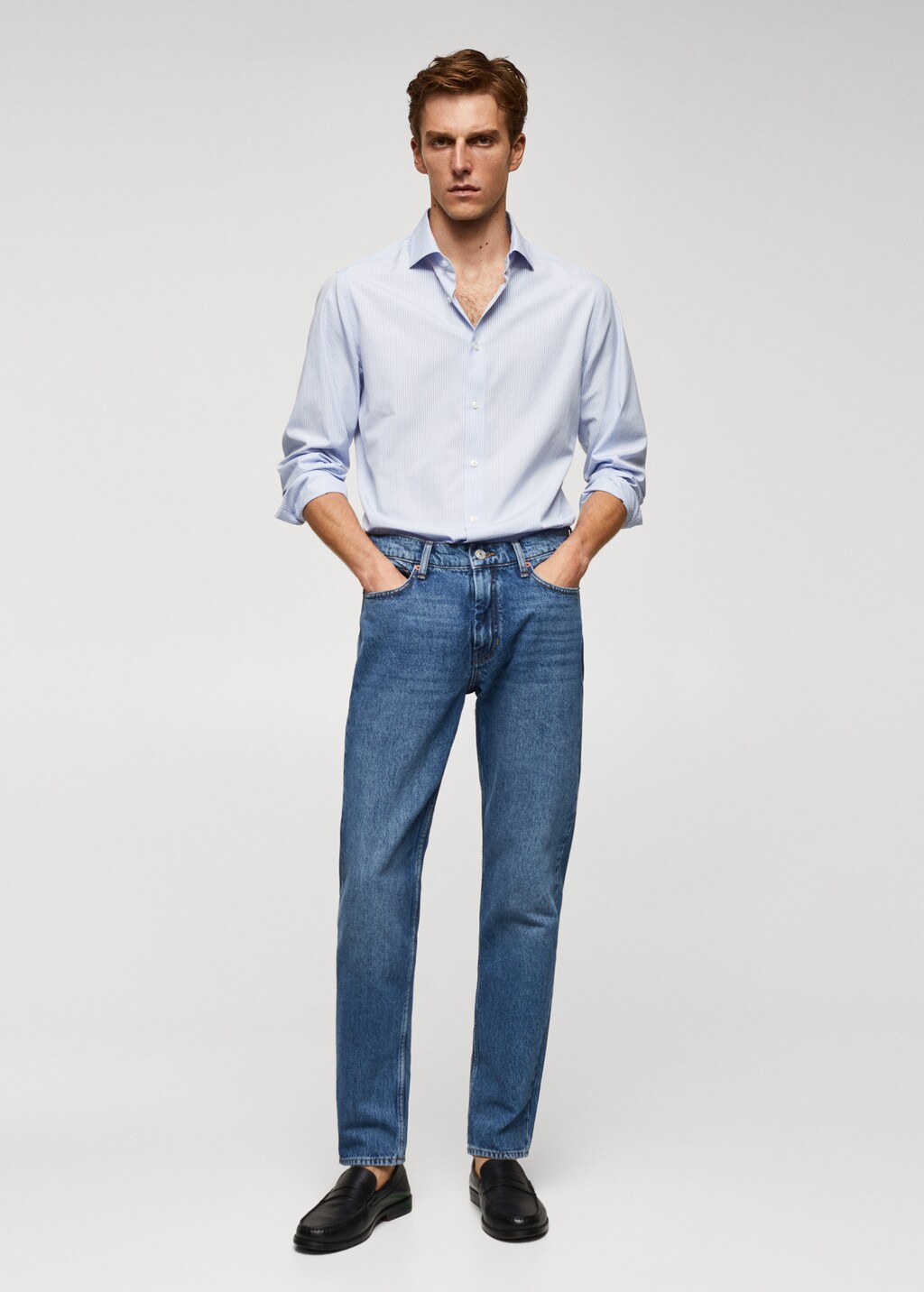 Bob straight-fit jeans - General plane