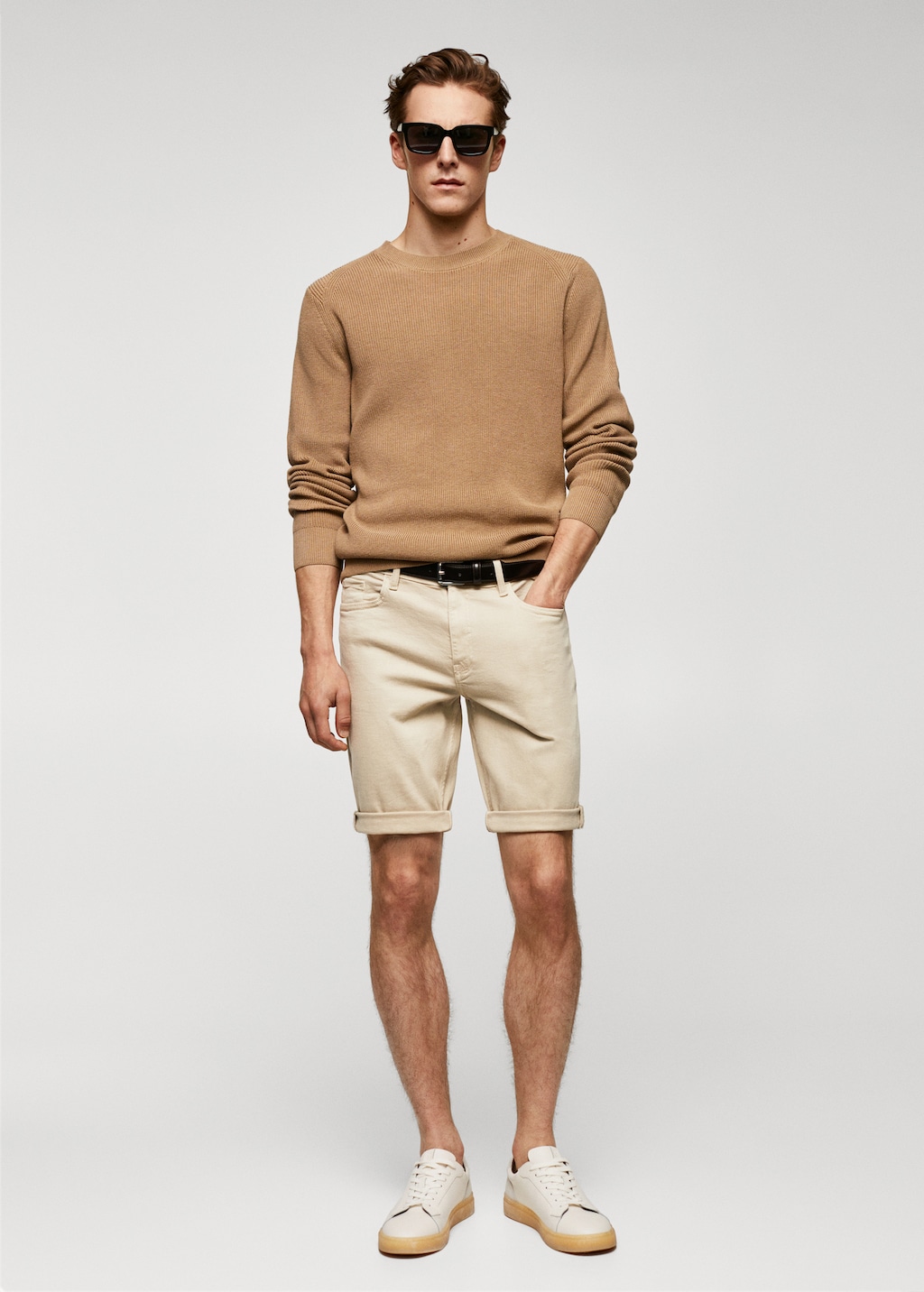 Bermudes texanes slim fit - Pla general