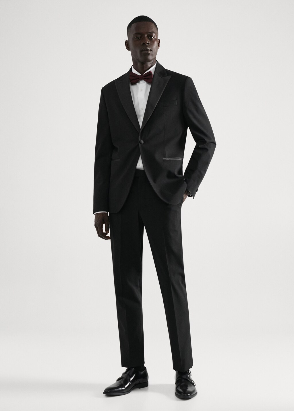 Tuxedo suit jacket - General plane