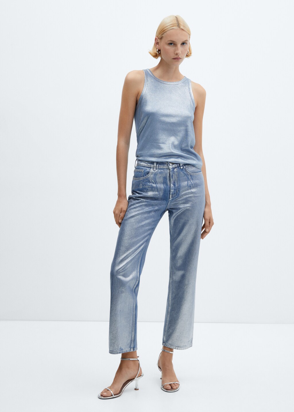 Gerade Jeans Foil - Allgemeine Ansicht