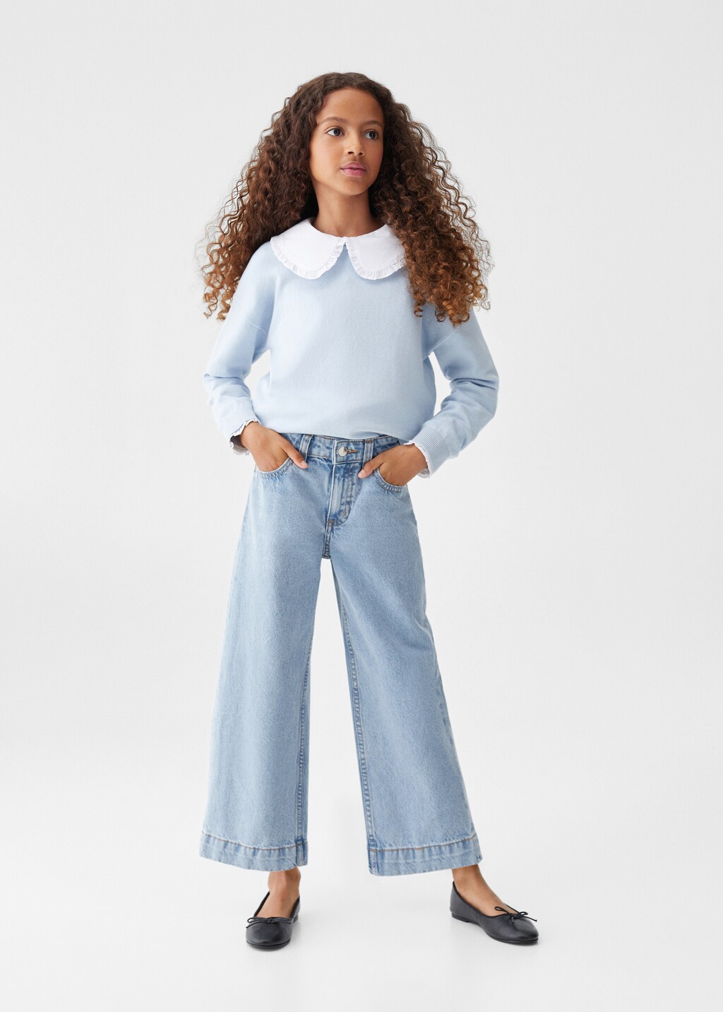 Culotte jeans - General plane