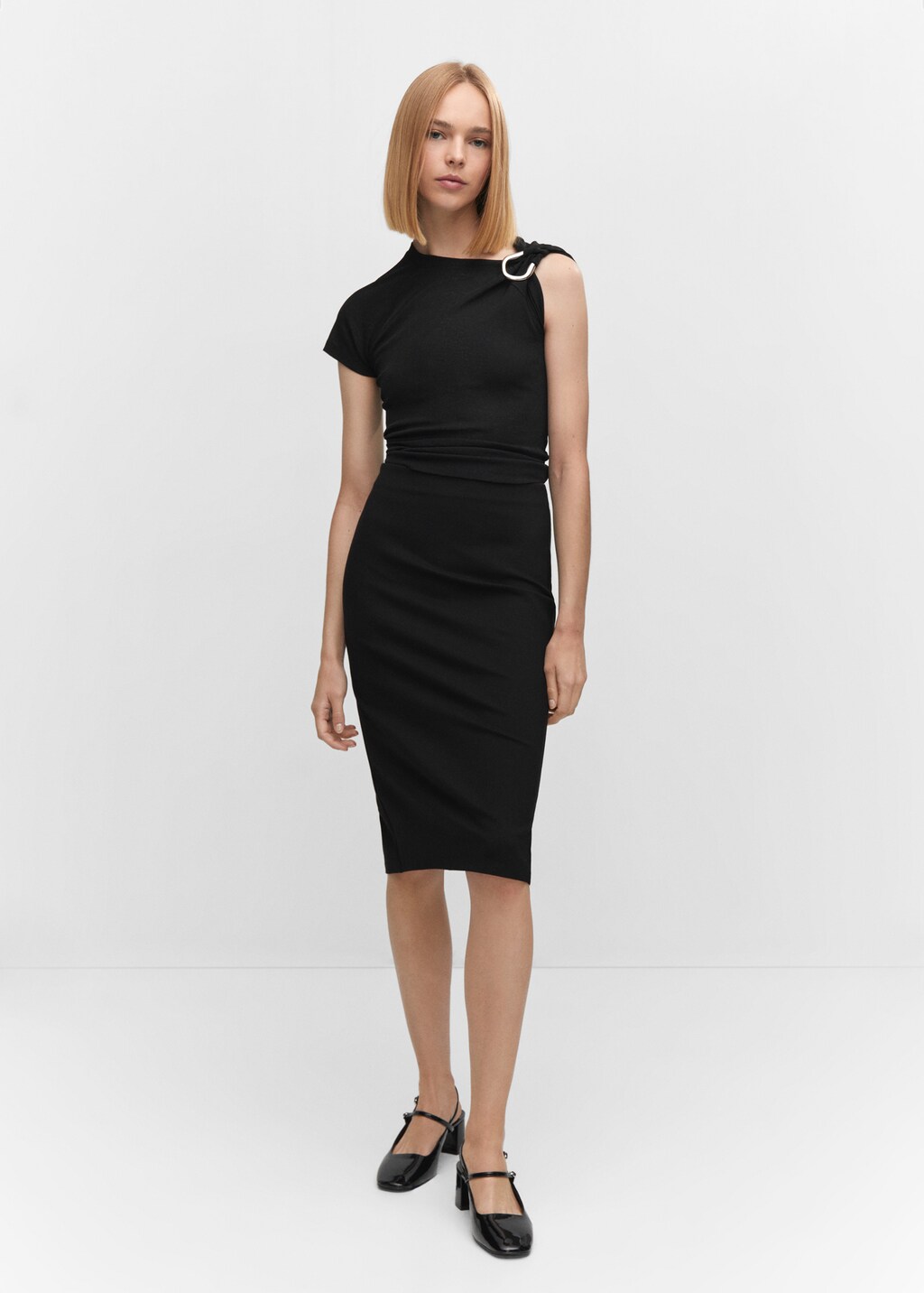 Opening pencil skirt - General plane