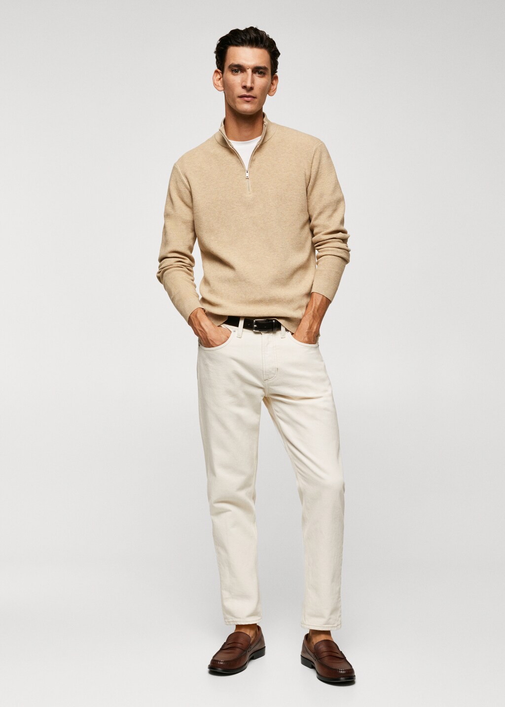 Perkins sweater with cowl neck - General plane