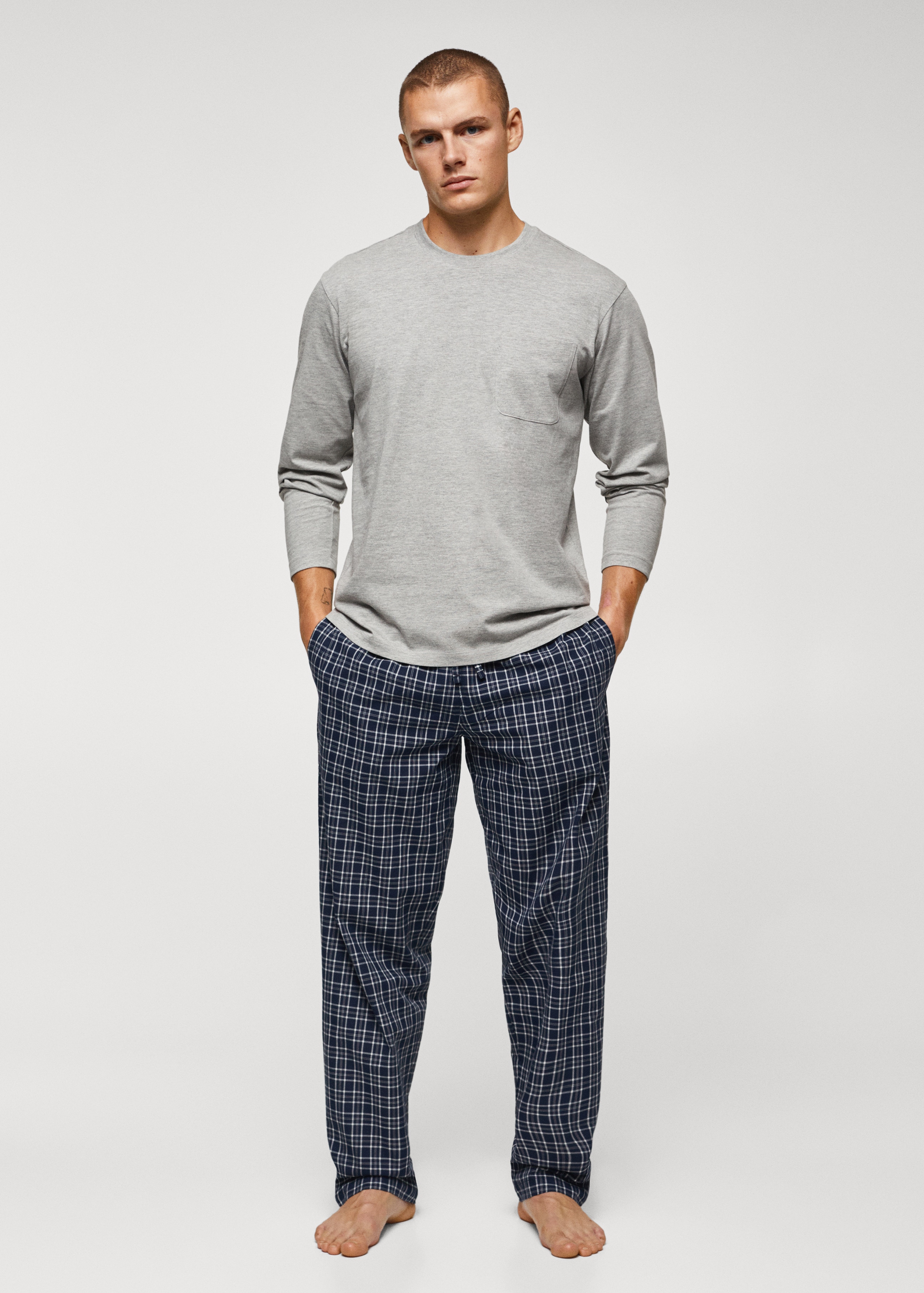 Pack pijama algodón estampado - Plano general