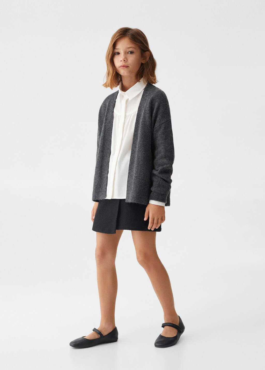 Lurex knitted cardigan - General plane