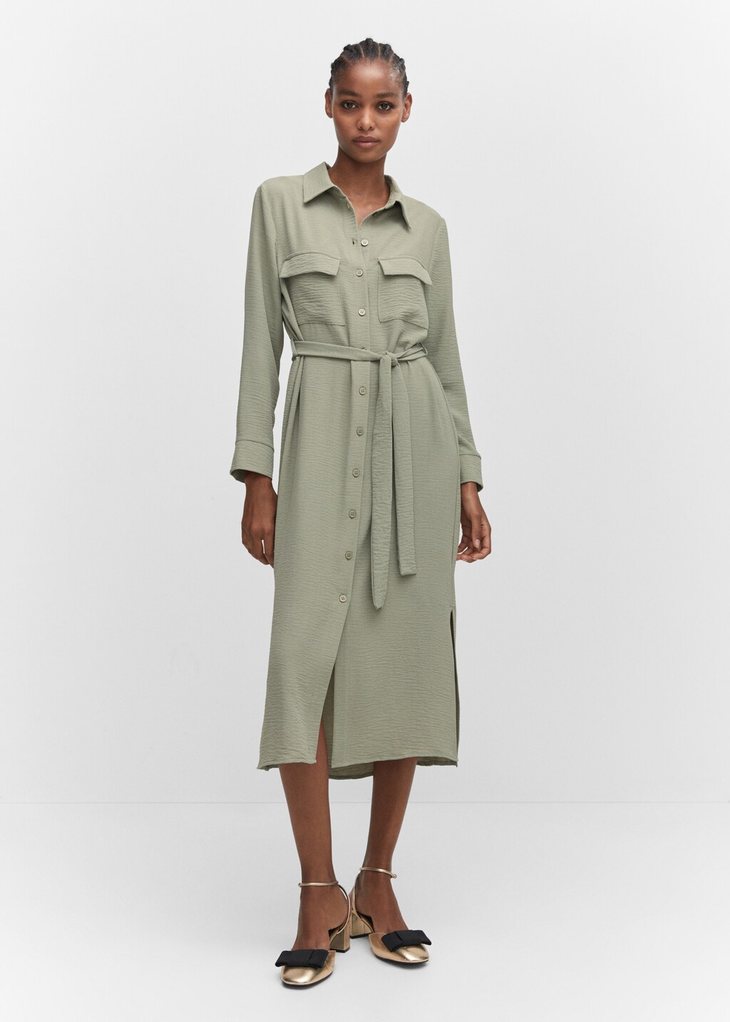 Bow shirt dress - General plane