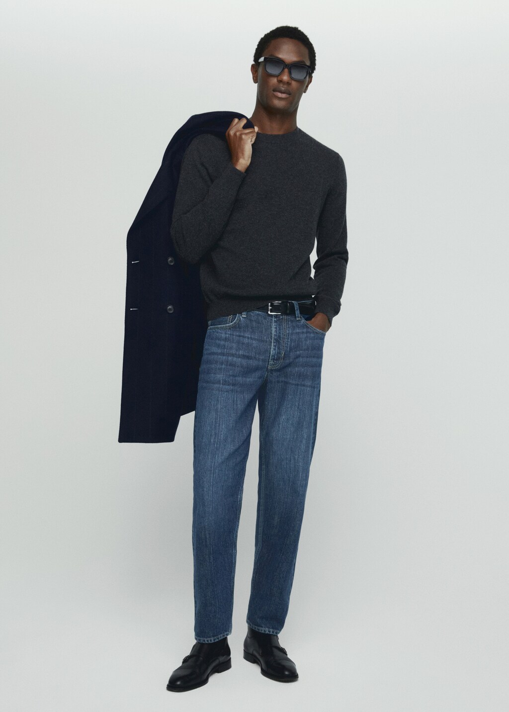 Jean selvedge straight-fit  - Plan général