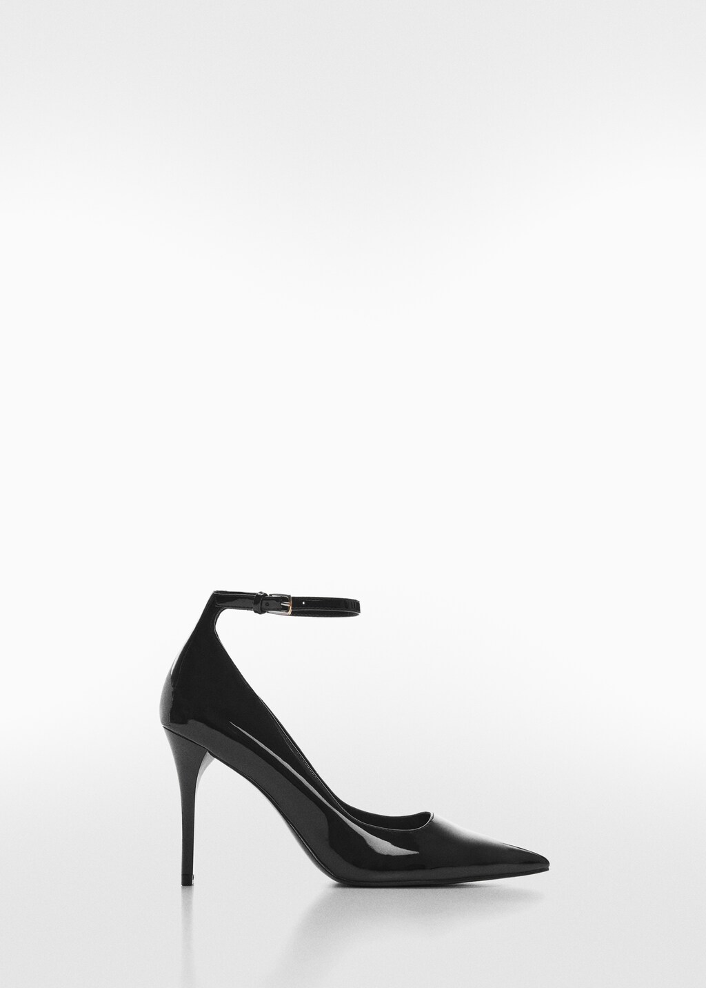 Patent leather-effect heeled shoes - Article without model