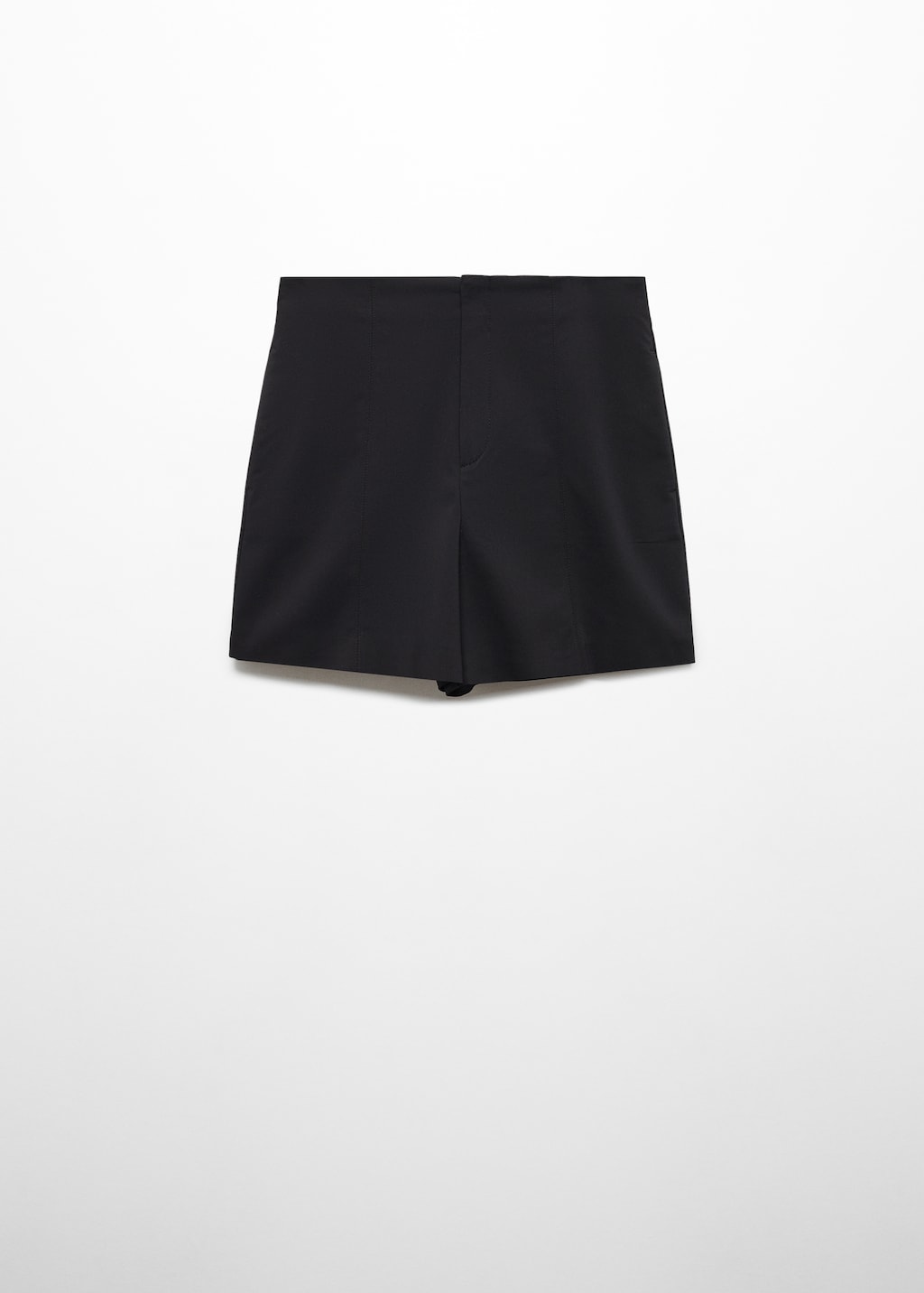 High-waist straight shorts - Article without model