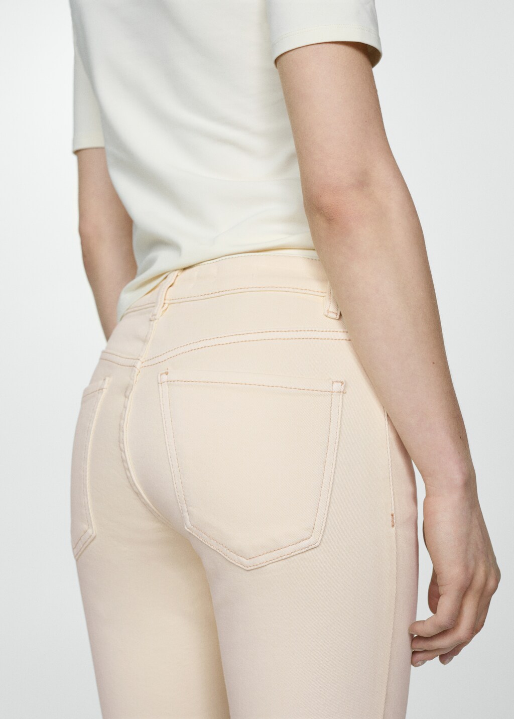 Sienna flared cropped jeans - Details of the article 2