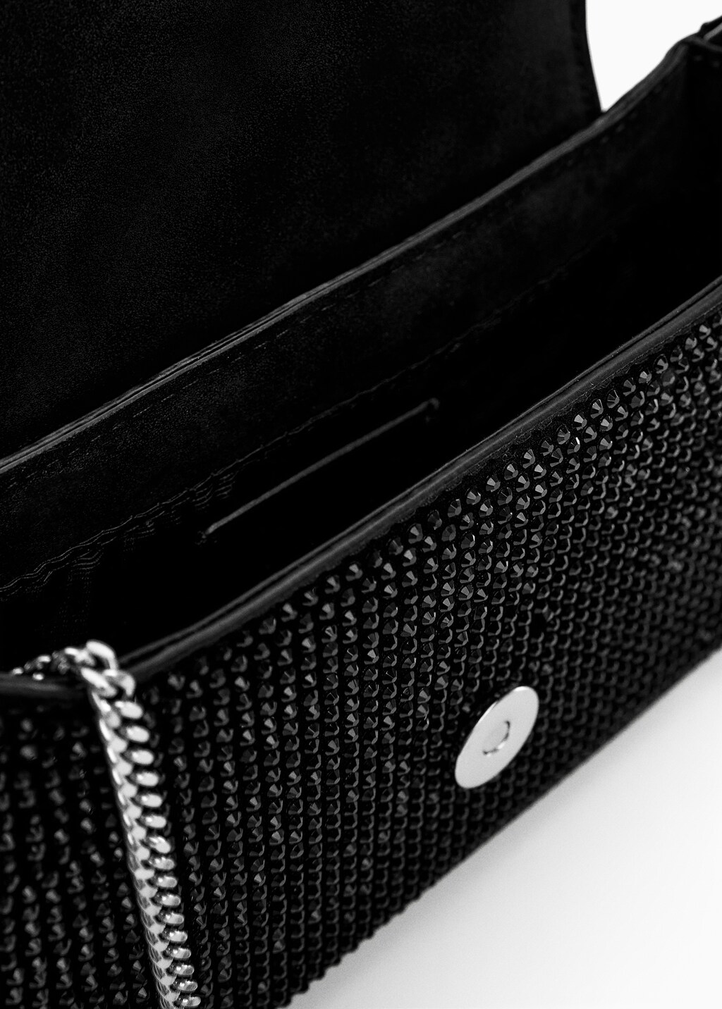 Mini rhinestone chain bag - Details of the article 1