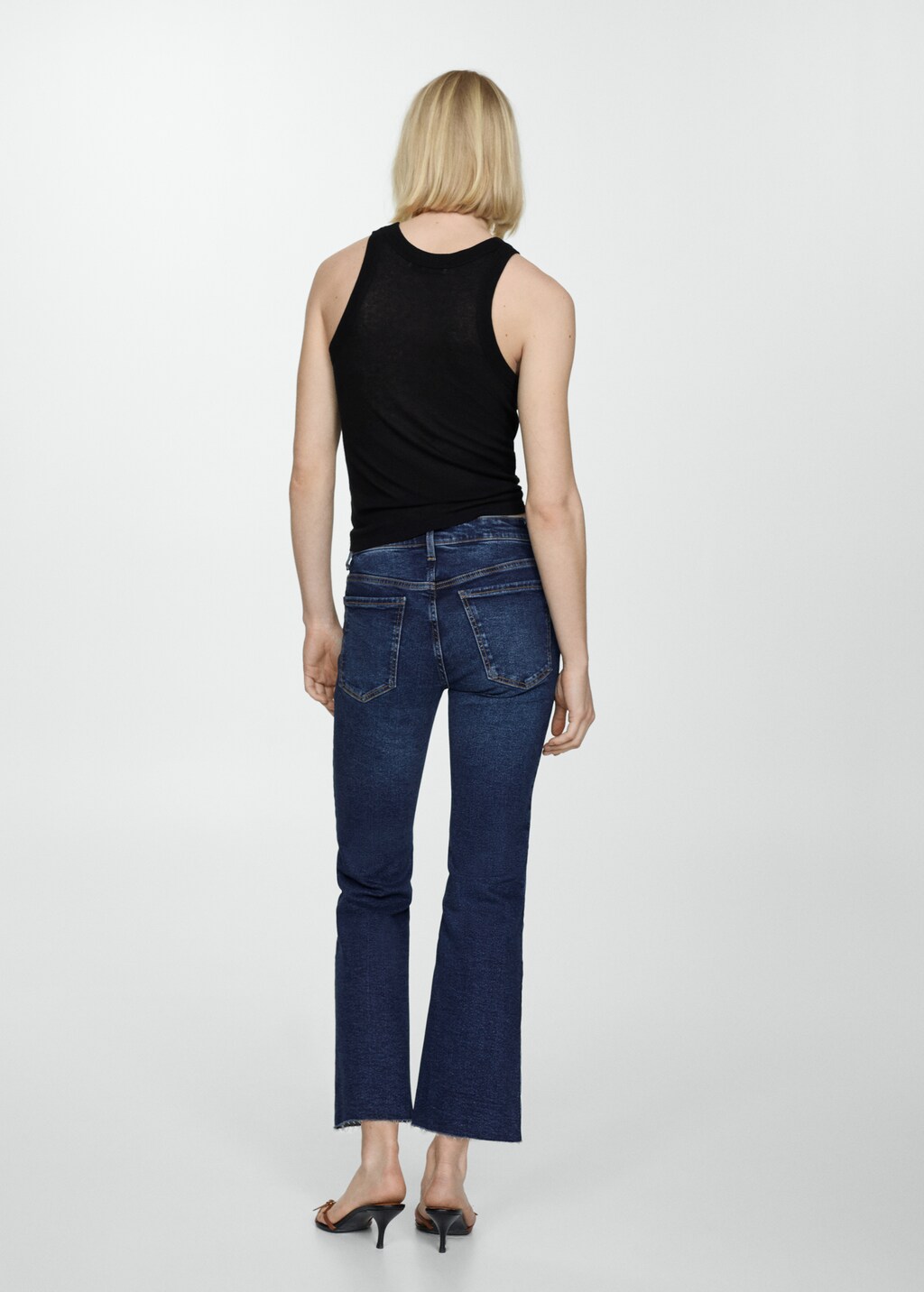 Jean Sienna flare crop - Verso de l’article