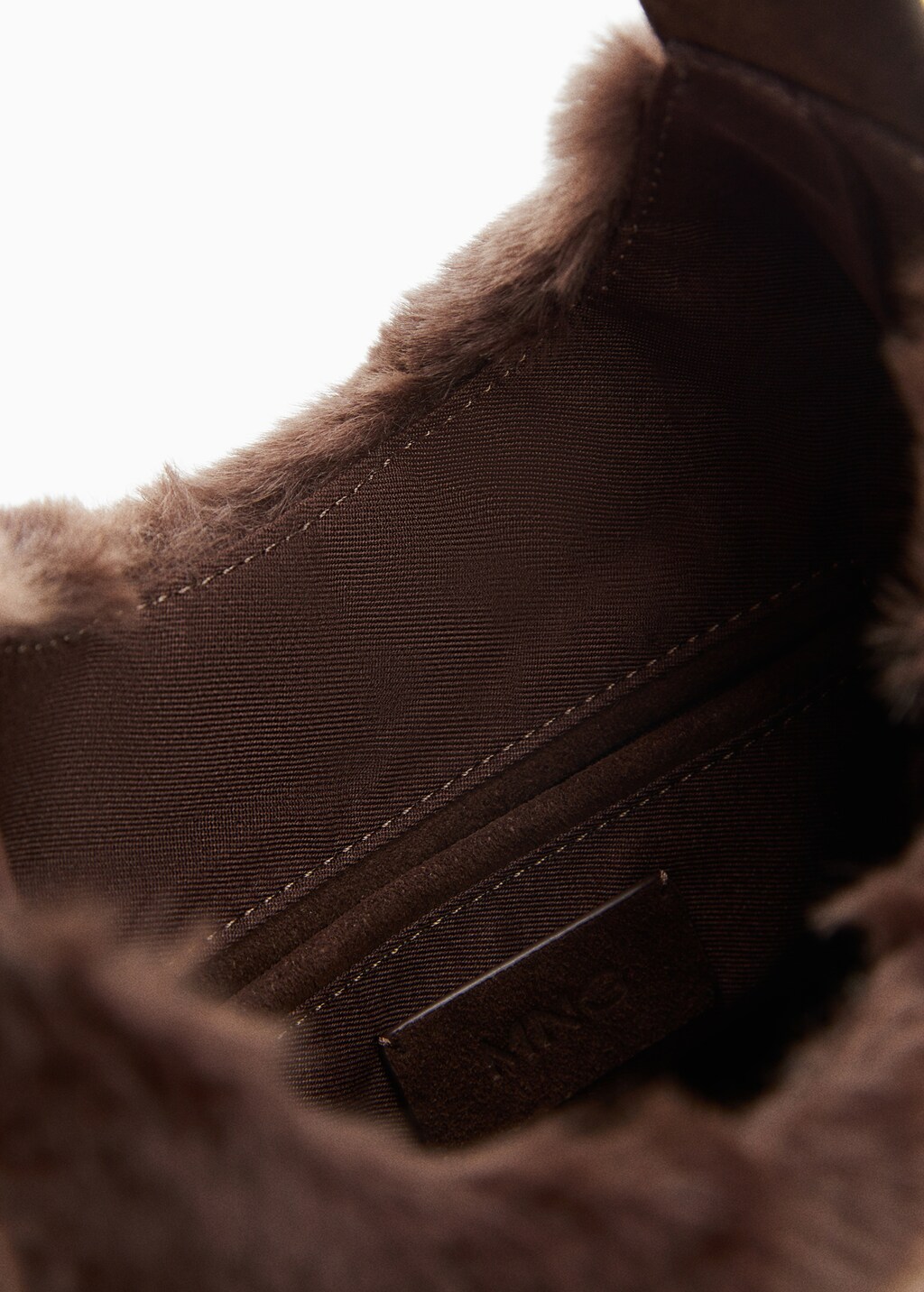 Leather-effect bag with buckle - Details of the article 2