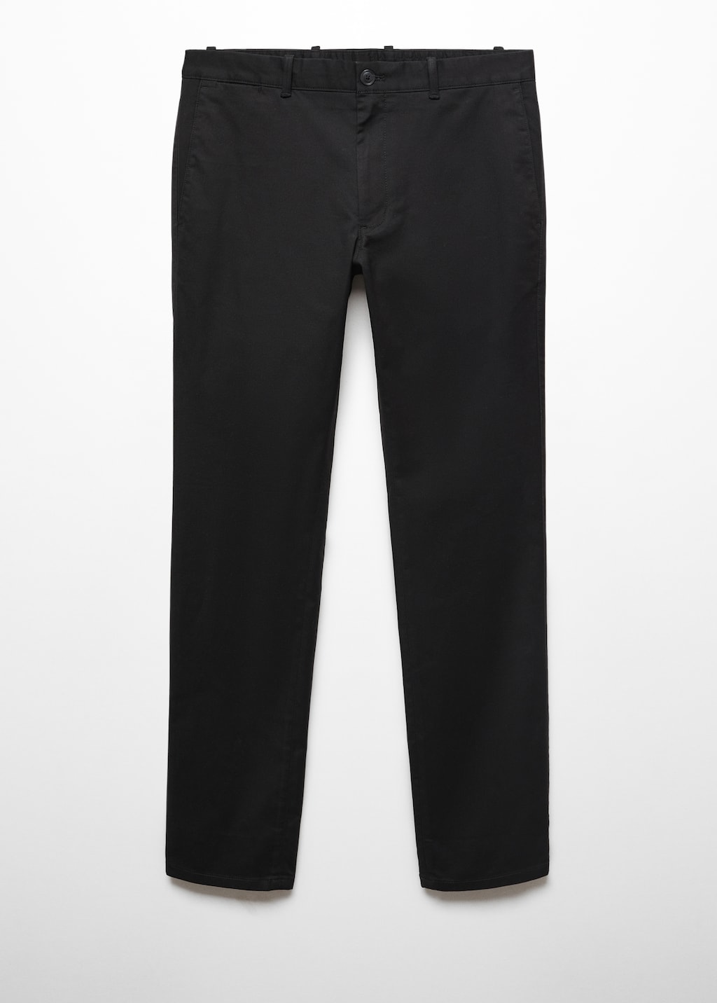 Slim fit serge chino trousers - Article without model