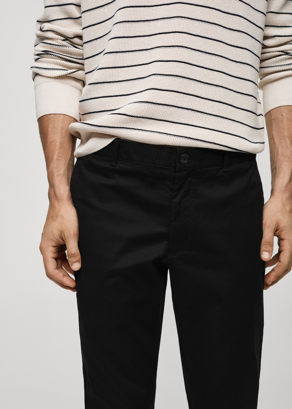 Pantalon chino slim fit serge - Détail de l'article 1