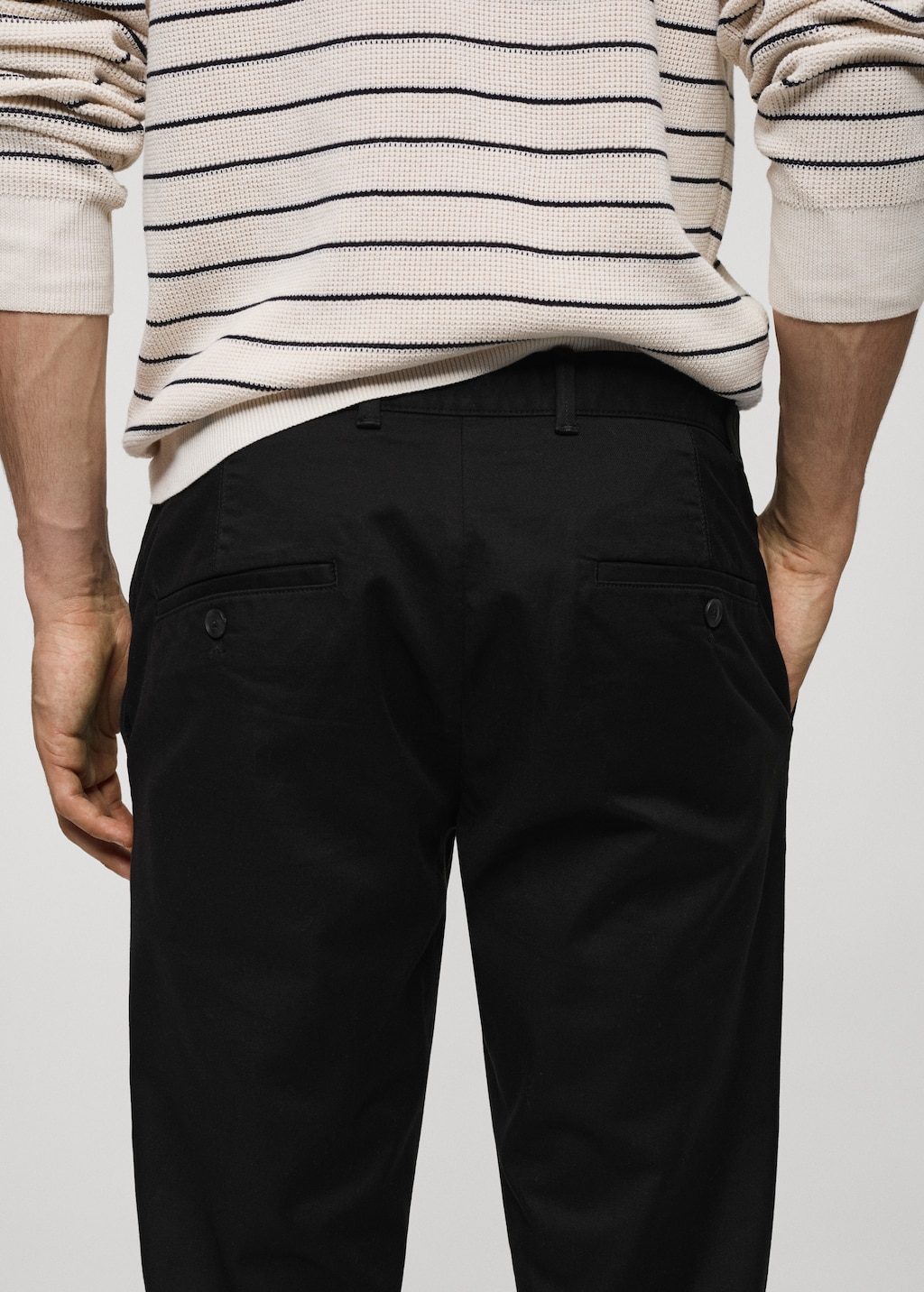 Pantalon chino slim fit serge - Détail de l'article 4