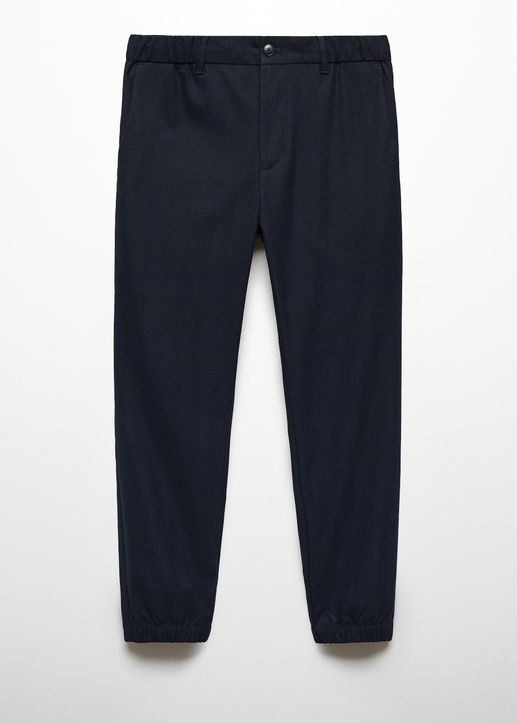 Slim-fit jogger trousers with drawstring - Article without model